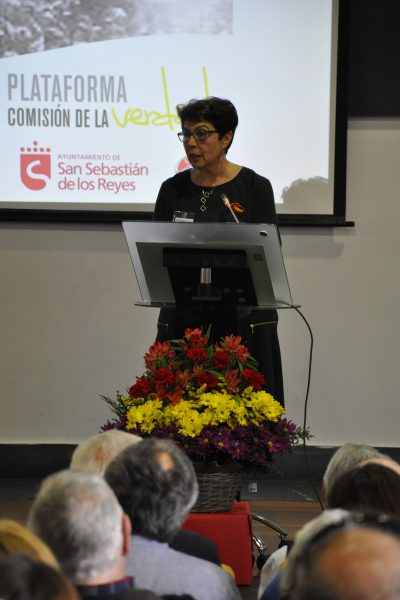 Carmen Carreras, secretaria de la Asociación