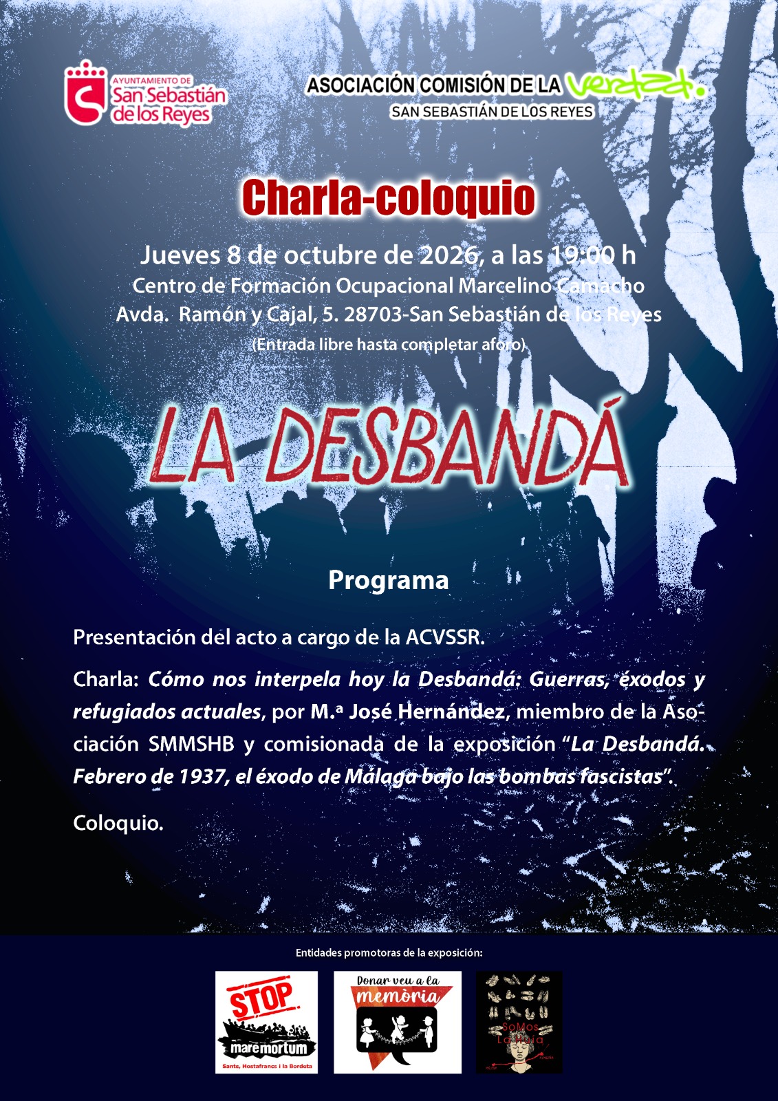 Charla La Desbandá